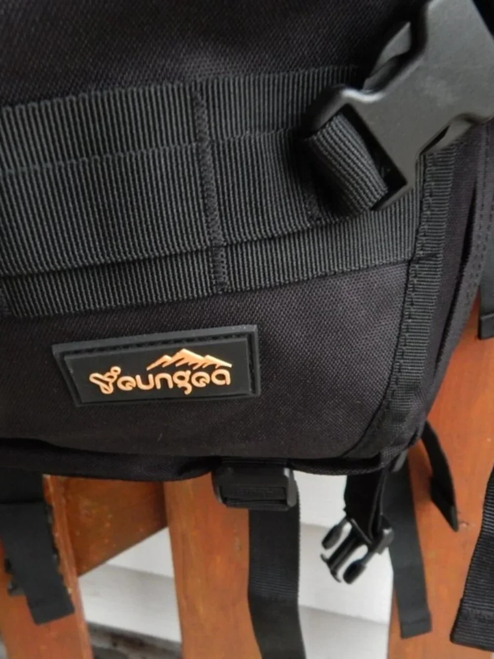 YOUNGOA Motorcycle Gear Backpack 45L - BLACK Tactical Durable & Waterproof ****